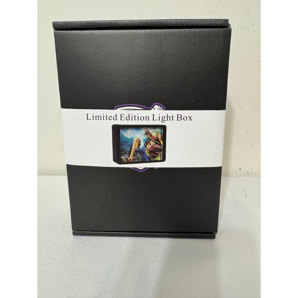 One Piece Monkey D. Luffy Limited Edition Light box nib